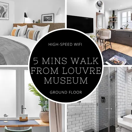 Apartment 30m2 Cosy A 5 Min A Pied Du Musee Du Louvre Paris