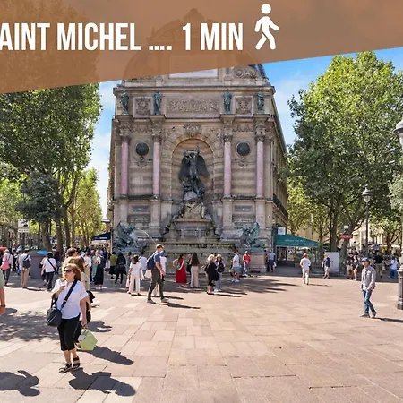 30m2 Cosy A 5 Min A Pied Du Musee Du Louvre شقة *